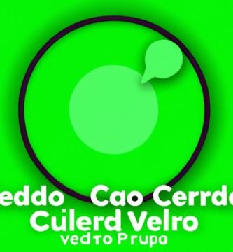 Círculo verde en los contactos de whatsapp